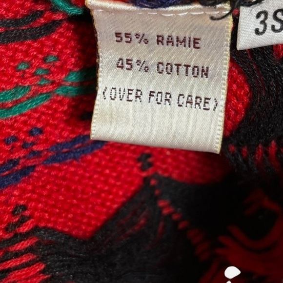 RARE Vintage Susan Bristol 1992 Scottie Terrier Dog Cardigan Holiday Sweater M - Picture 11 of 13